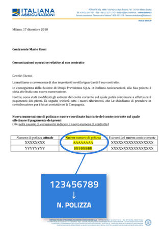 attestato di rischio italiana assicurazioni